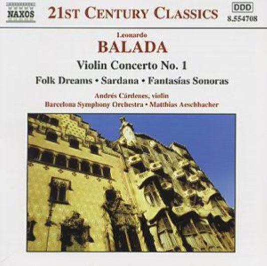 Barcelona Soaeschbacher - Baladaviolin Concerto No 1 (CD)