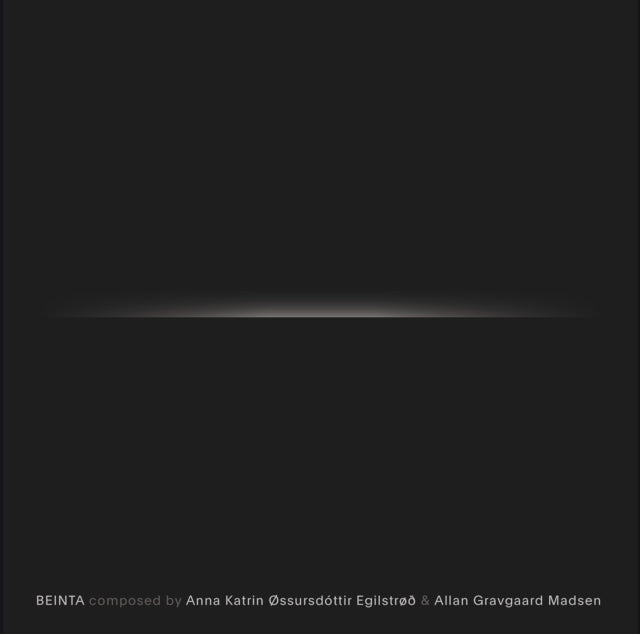 Various Artists - Anna Katrin Ossursdottir Egilstrod / Allan Gravgaard Madsen: Beinta (CD)
