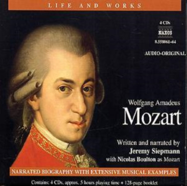 Jeremy Siepmann - Life And Works  Mozart (CD)