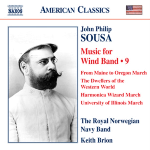 R Nor Navy Bandbrion - Sousamusic For Wind Band 9 (CD)