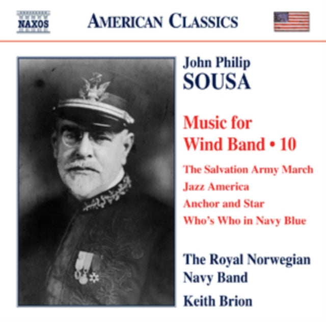 Norwegian Navy Bandbrion - Sousamusic For Wind Band 10 (CD)
