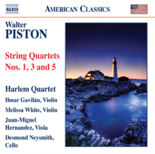 Harlem Quartet - Walter Piston: String Quartets Nos. 1. 3 And 5 (CD)