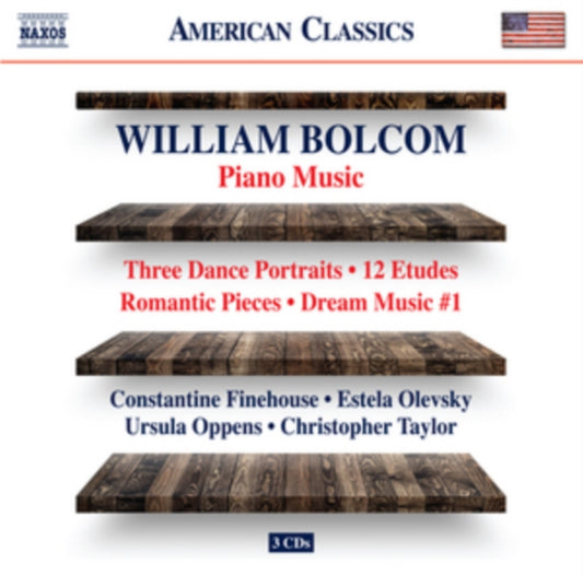 Oppens/Taylor - Bolcom/Piano Music (CD)