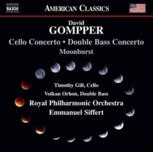 Orhon / Rpo / Siffert - David Gompper: Cello Concerto / Double Bass Concerto / Moonburst (CD)