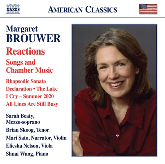 Beaty / Skoog / Sato / Nelson / Wang - Margaret Brouwer: Reactions - Songs And Chamber Music (CD)