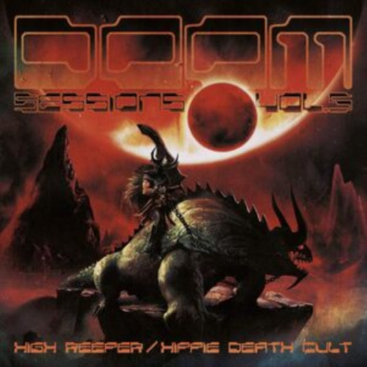 High Reeper / Hippie Death Cult - Doom Sessions Vol. 5 (Neon Green/Black Vinyl) (Vinyl)