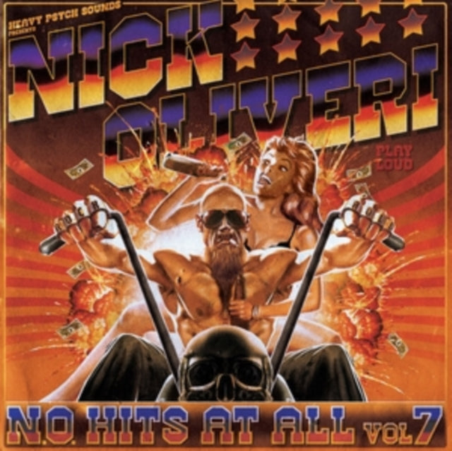 Nick Oliveri - N.O. Hits At All Vol. 7 (Red/Yellow/Transparent Purple Striped Vinyl) (Vinyl)