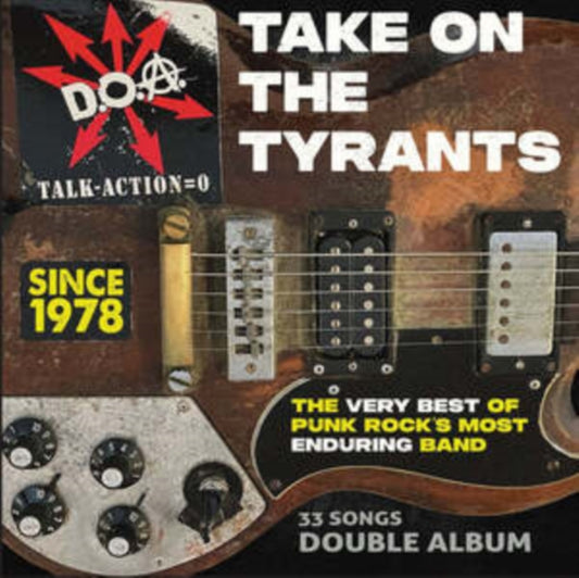 D.O.A. - Take On The Tyrants - Red Vinyl (Vinyl)