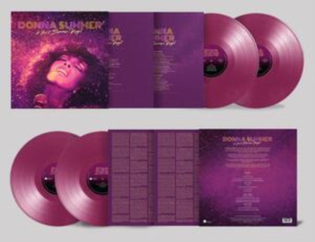 Donna Summer - A Hot Summer Night (Purple Vinyl) (Vinyl)