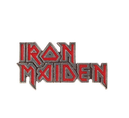 Iron Maiden - Iron Maiden Enamelled Logo Pin Badge (Badge Pin Metal)