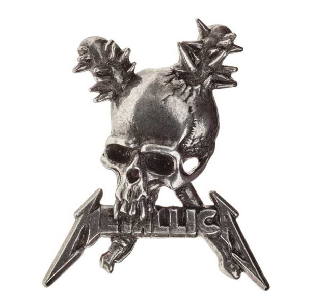 Metallica - Metallica Damage Inc. Skull Pin Badge (Badge Pin Metal)