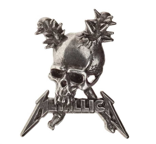 Metallica - Metallica Damage Inc. Skull Pin Badge (Badge Pin Metal)