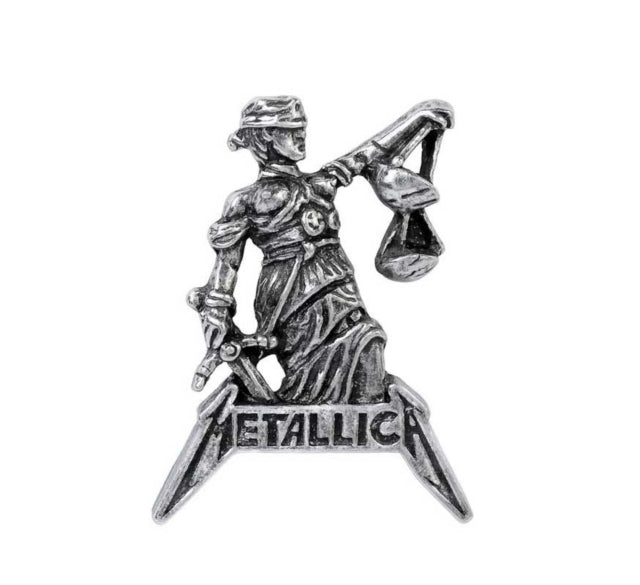 Metallica Justice For All Pin Badge