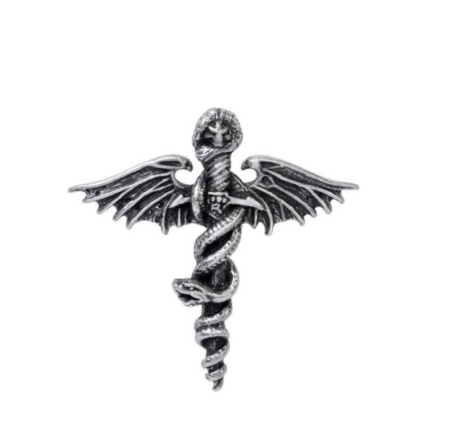 Motley Crue Dr. Feelgood Pin Badge