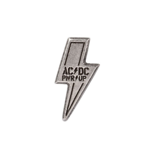 Ac/Dc Pwr/Up Pin Badge (Badge Pin Metal)
