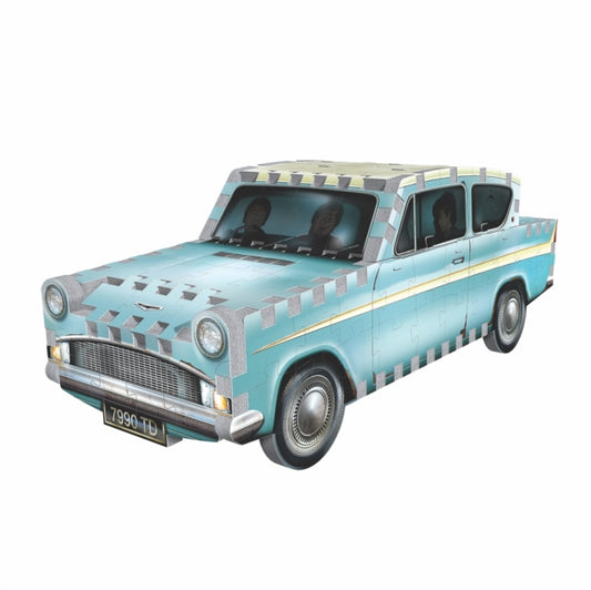 Harry Potter - Harry Potter: Flying Ford Anglia - 130 Piece 3D Jigsaw Puzzle (Jigsaw Puzzle)