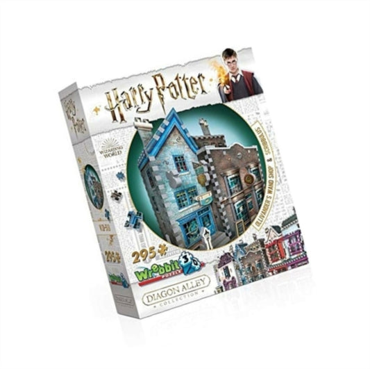 Harry Potter - Harry Potter Diagon Alley Collection: Ollivanders & Scribbulus - 295 Piece 3D Jigsaw Puzzle (Jigsaw Puzzle)