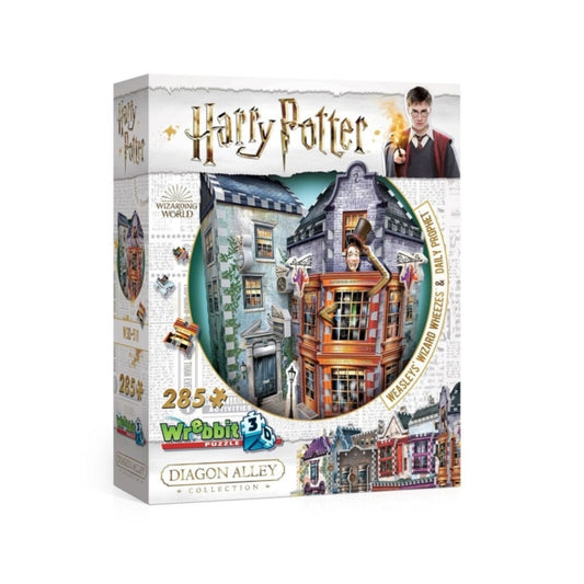 Harry Potter - Harry Potter Diagon Alley Collection: Weasley Wizards Wheezes - 285 Piece 3D Jigsaw Puzzle (Jigsaw Puzzle)