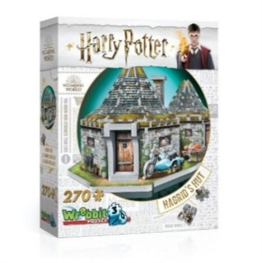 Harry Potter - Harry Potter: Hagrids Hut - 270 Piece 3D Jigsaw Puzzle (Jigsaw Puzzle)