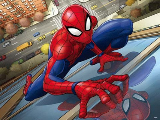 Marvel - Marvel Spiderman Climb Prime 3D Puzzle 500 Piece (Jigsaw Puzzle)
