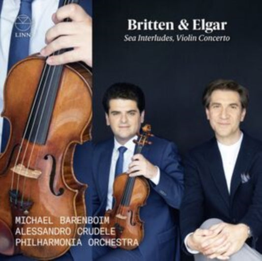Michael Barenboim / Alessandro Crudele / Philharmonia Orchestra - Britten & Elgar: Sea Interludes / Violin Concerto (CD)