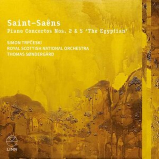 Simon Trpceski / Royal Scottish National Orchestra / Thomas Sondergard - Saint-Saens: Piano Concertos Nos. 2 & 5 The Egyptian (CD)