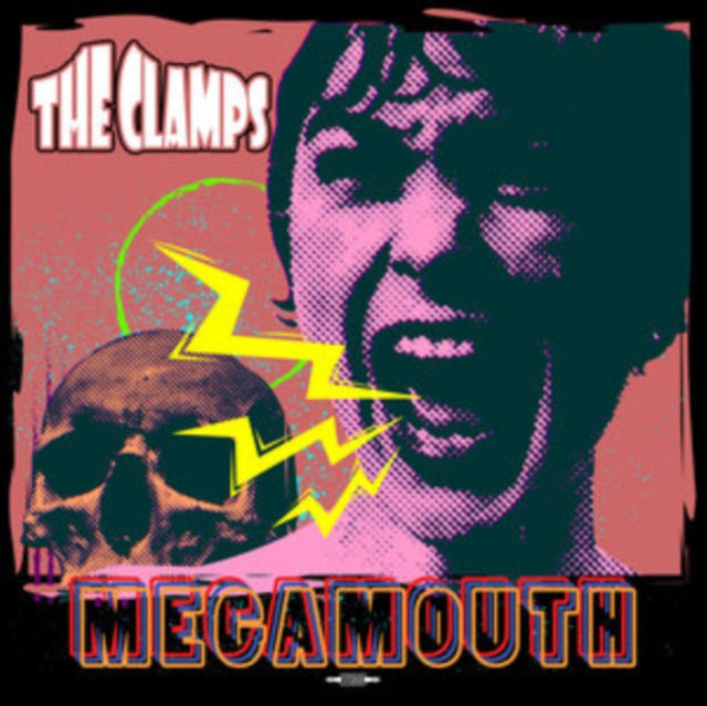 Clamps - Megamouth (Black/White/Pink Vinyl) (Vinyl)