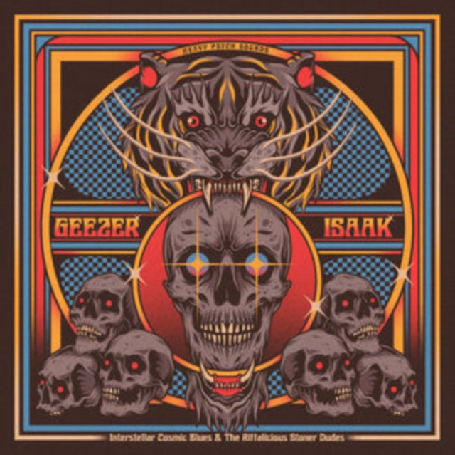 Geezer / Isaak - Interstellar Cosmic Blues & The Riffalicious Stoner Dudes (Blue Vinyl) (Vinyl)