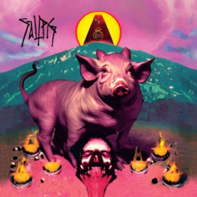 Saltpig - Saltpig (Transparent/Pink/Blue/Yellow Splatter Vinyl) (Vinyl)