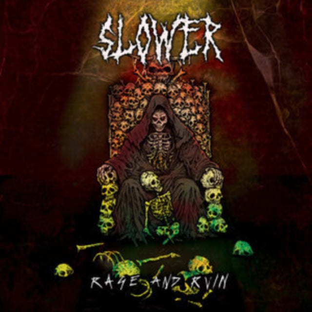 Slower - Rage And Ruin (Neon Orange Vinyl) (Vinyl)