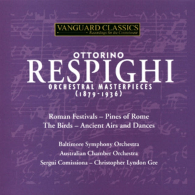 Baltimore So / Commissiona / Australian Chamber - Respighi Pines. Fountains. Birds. Ancient Airs Suites 2 & 3 (CD)