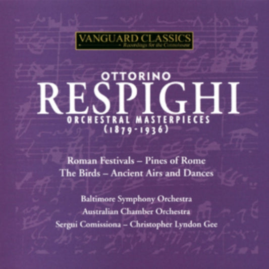 Baltimore So / Commissiona / Australian Chamber - Respighi Pines. Fountains. Birds. Ancient Airs Suites 2 & 3 (CD)