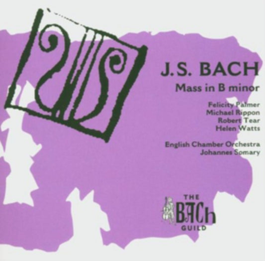 Felicity Palmer / Robert Tear / Helen Watts / Amor Artis Chorale / Eco / Johannes Somary - J S Bach Mass In B Minor (CD)