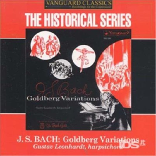 Gustav Leonhardt - J S Bach: Goldberg Variations (CD)