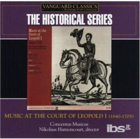 Concentus Musicus. Nikolaus Harnoncourt - Leopold Ist: Music At His Court: By Biber. Schmelzer. Legrenzi (CD)