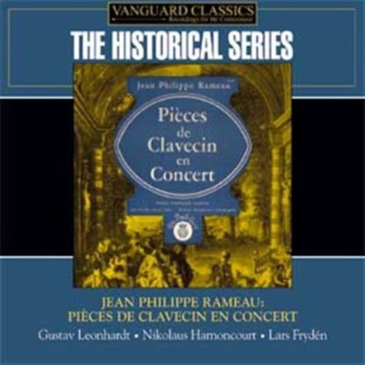 Gustav Leonhardt (Hpscd)- Nikolaus Harnoncourt (Bass Viol Da Gamba)- Lars Fryden. (Violin) - Rameau: Pieces De Clavecin En Concerts: 1st Concert - No 1.2.3.4.5 Etc (CD)
