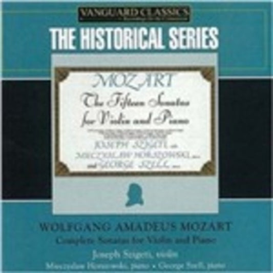 Szigeti-Horszowski-Szell - Mozart Violin Sons: K296. K301. K302. K303. K304. K305. K306. K376. K377. K378. K379. K380. K454. K4 (CD)