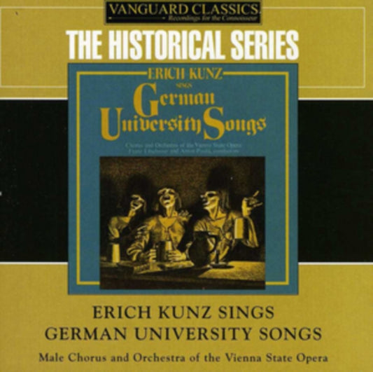 Erich Kunz. Vienna State Opera Orchestra And Chorus - Traditional German University Songs (CD)