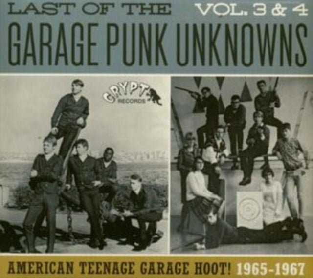 Various Artists - Garage Punk Unknowns - The Last Of.. 3 & 4 (CD)