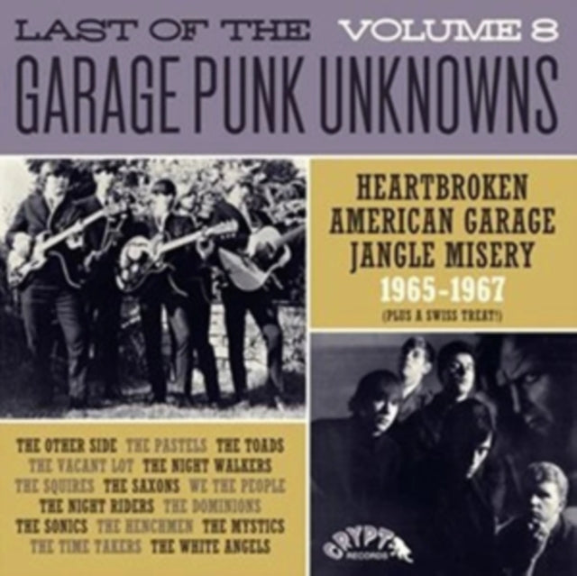 Various Artists - Garage Punk Unknowns - The Last Of... Vol. 8 (Vinyl)
