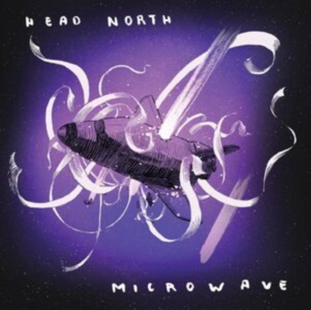 Head North / Microwave - Split (White/Purple Splatter Vinyl) (Vinyl)