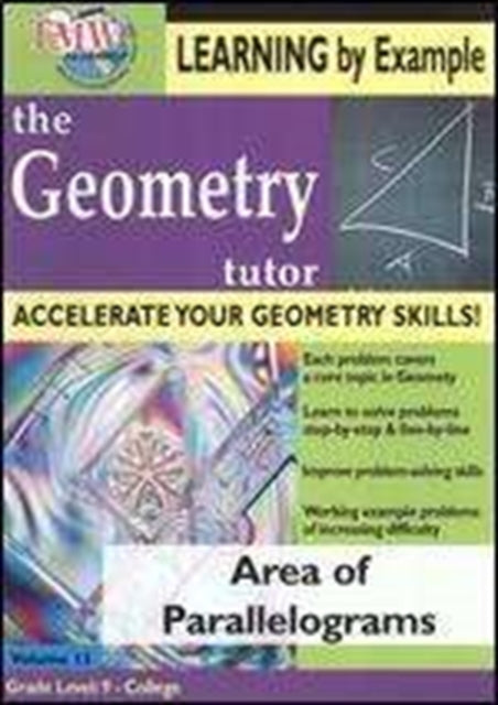 Geometry Tutor Area Of Parallelograms (DVD)