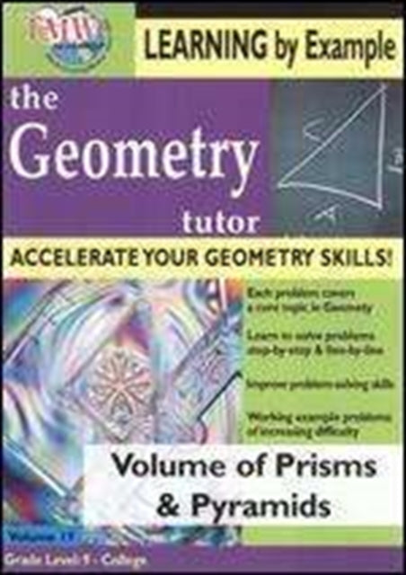 Geometry Tutor Volume Of Prisms  Pyrami (DVD)