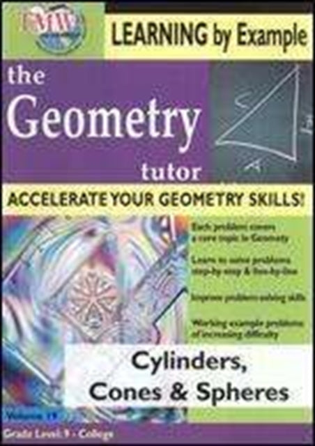 Geometry Tutor Cylinders Cones  Spheres (DVD)