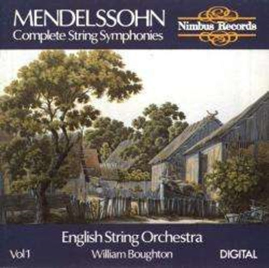 Felix Mendelssohn - The Complete String Symphonies Vol. 1 - William Boughton (CD)