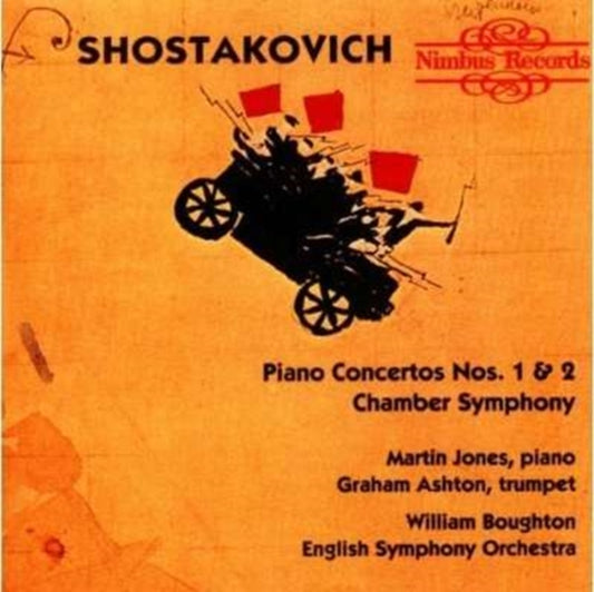 Dmitri Shostakovich - Piano Concerto Nos. 1 & 2. Chamber Symphony (Boughton. Eso) (CD)