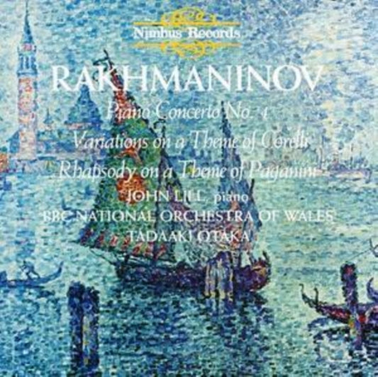 Sergei Rachmaninov - Piano Concerto No.4 / Paganini Rhapsody - John Lill (CD)