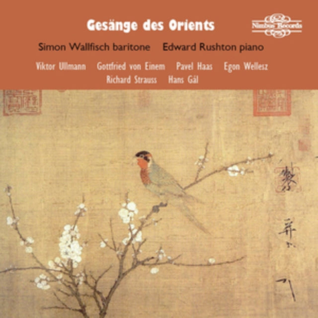 Wallfisch / Rushton - Gesange Des Orients (Songs Of The Orient) (CD)