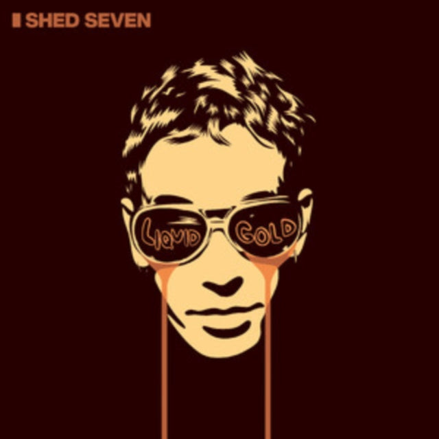 Shed Seven - Liquid Gold (Etched D-Side) Red/Black Marble Vinyl) (Vinyl)