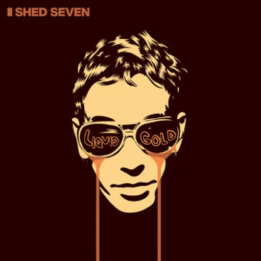 Shed Seven - Liquid Gold (Etched D-Side) Red/Black Marble Vinyl) (Vinyl)